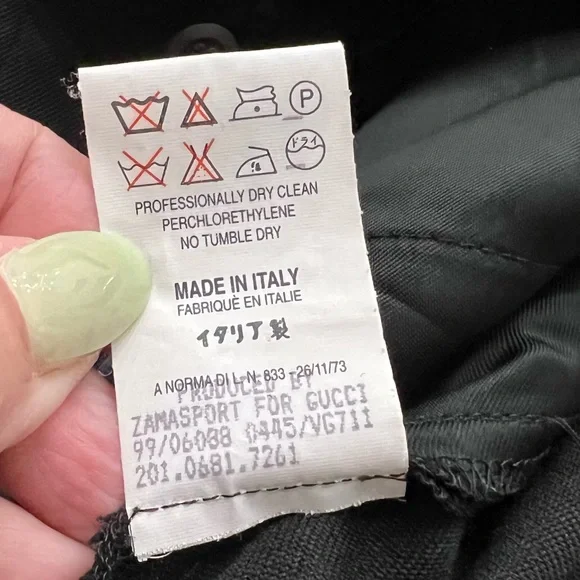 GUCCI wool pants 42/6 - Picture 6 of 7